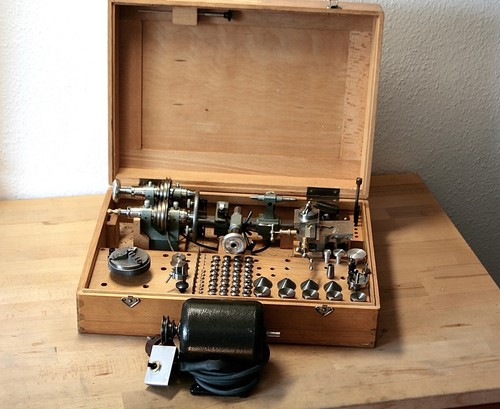 Uhrmacher drehbank 8mm viel - uhrmacher,