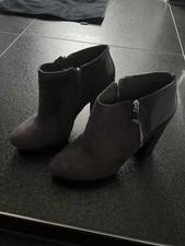 Gaudi Leder Stiefeletten Grau