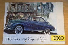 DKW Auto Union 1000 Coupe de Luxe Prospekt 