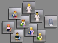 LEGO® Figuren Zahnarzt Praxis