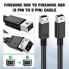 Firewire 800 IEEE 1394b Kabel 9-Pin Male zu 9-Pin Male 800 Mbps Kabel