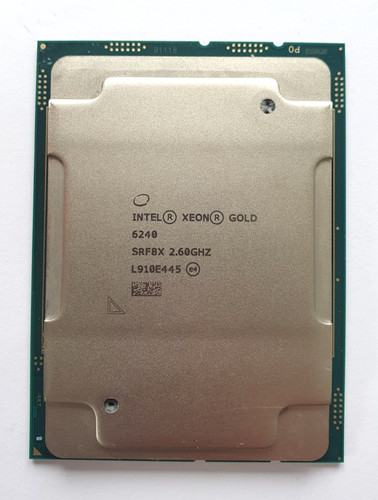 Intel xeon gold - gold, srf8x