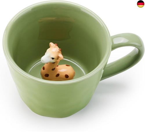 Keramiktasse mit tier - keramiktasse,
