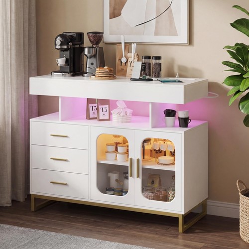 Led buffet cabinet - buffet, dimmable