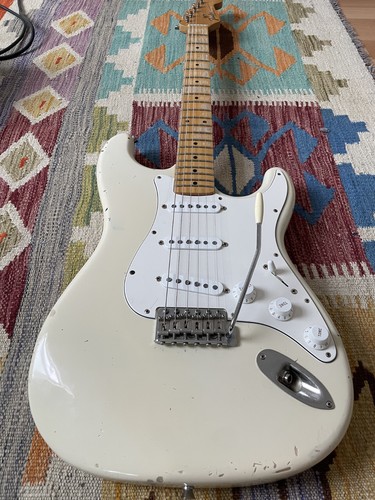 Fender mjt stratocaster custom - stratocaster,