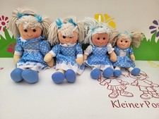 Stoffpuppe Puppe weich in drei