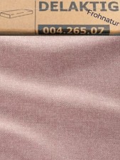 Ikea DELAKTIG Bezug für 2er Sitzpolster Gunnared hell braunrosa NEU 004.265.07