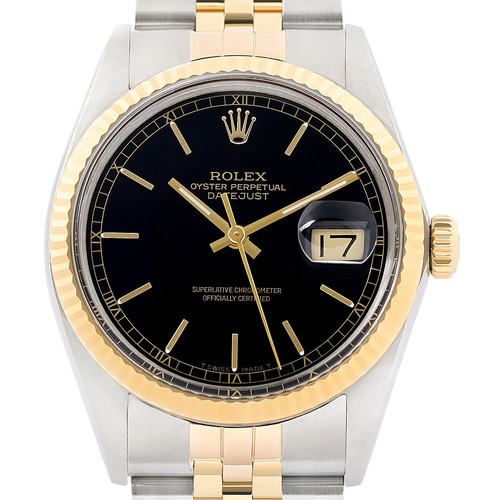 Rolex datejust 18k gelbgold - datejust, &