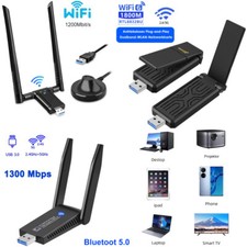 USB WLAN Stick für PC,USB 3.0 WLAN Adapter 2.4GHz/5GHz Dual Band Internet Stick.