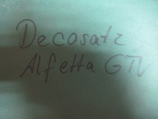 Original Alfa Romeo Alfetta