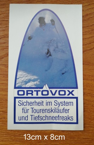 Sticker aufkleber ortovox - sticker,