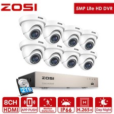 ZOSI 8CH H265+ HD 1080P