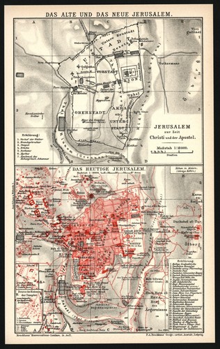 Stadtplan anno 1906 - ,