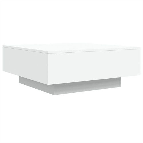 Couchtisch weiß 80x80x31 - weiß, cm