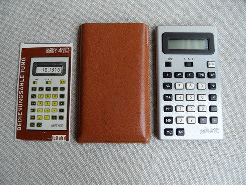 Taschenrechner 410 mit - -,