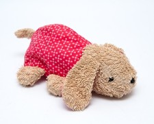 SIGIKID Hund Fips Klassiker Frottee rot rosa pink liegend Stofftier