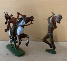 kunststofffiguren :  Indianer kämfend