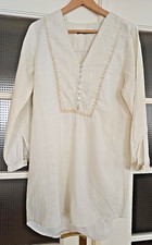 *****LANGE LEINEN TUNIKA, NATUR, ZARA, GR.S (38/40)******