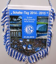 Schalke Wimpel Banner Spieltag