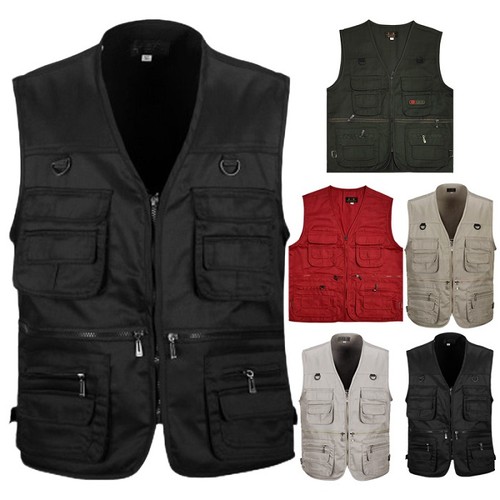 Herren safari weste - safari-weste, vielen