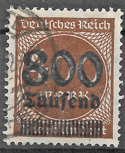 Deutsches reich ziffern - reich, 305
