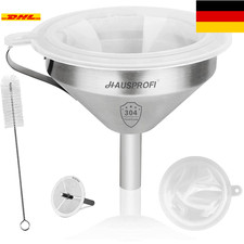 Edelstahl Trichter mit 200