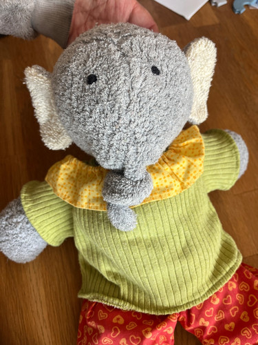 Sigikid elefant frottee rot - sigikid,