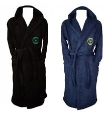 SG Bademantel EMPORIO ARMANI Baumwollfrottee gekreuzt mit Kapuze und Log