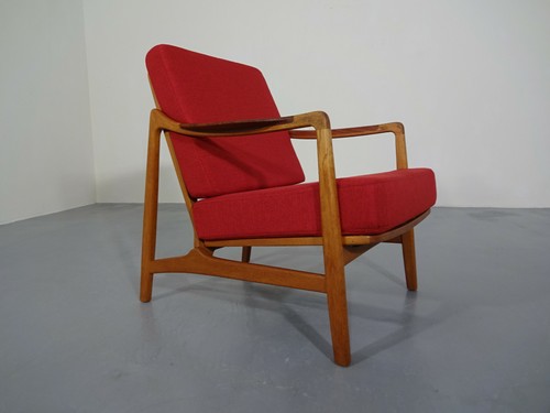 Teak eiche sessel - &, von