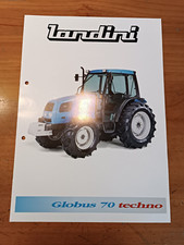 Prospekt Landini globus Brochüre Traktor Schlepper