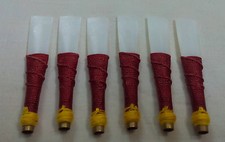 Neu Practice Chanter Syntactic Reed 6 Stück / Dudelsack / Schlifgras