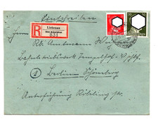 DT REICH R-BRIEF 1944 LIEBENAU