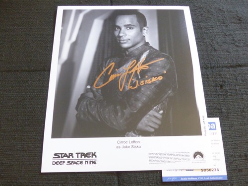 Cirroc lofton signed autogramm - cirroc,