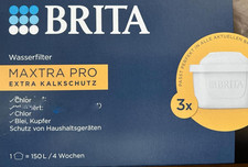 Brita Maxtra Pro Extra Kalkschutz Wasserfilter Filterkartuschen 3er Ersatzfilter