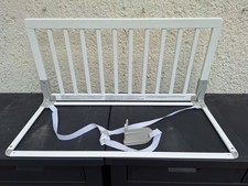 BabyDan Holzbettgitter weiß 90cm Bettgitter Bettschutzgitter