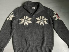Hochpr. Designer Pullover Strickpullover orig. Luis Trenker Grobstrick LP 500,-
