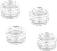 Transparente Leer Döschen, 4