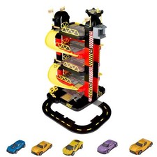 Autogarage mit 5 Autos 5 Decks Parkhaus Spielzeug Parkgarage Auto Garage Kinder