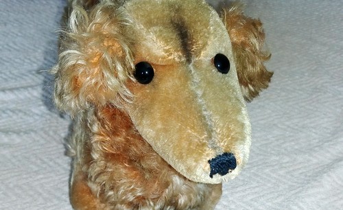 Großer antiker steiff hund - großer,