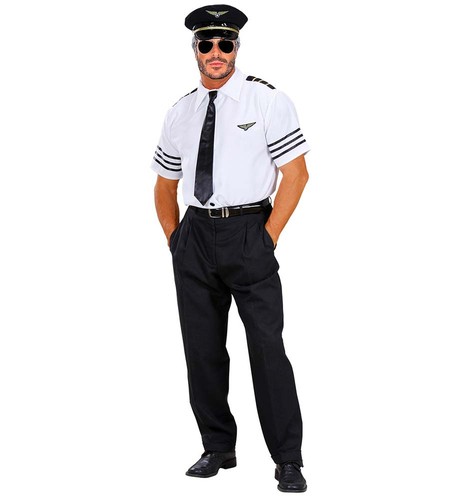 Kostüm pilot tlg - 3-tlg, herren