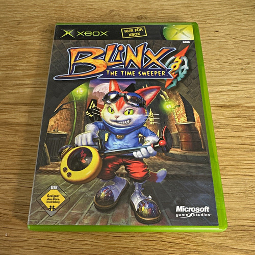 Microsoft game studios blinx - game,