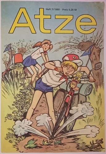 Atze heft 1989 ddr - heft,