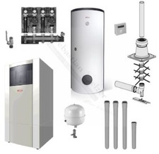 Elco Trigon 19 S+ Heizungspaket Gaskessel, Brennwertkessel m. Speicher & Abgas