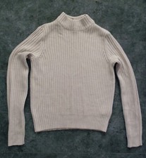 Strick Oberteil, Pullover, H&M, Gr. XS ,beige ,kurz.
