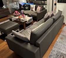 Rolf Benz Lounge Couch Leder