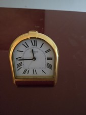 Cartier Reisewecker  Gold mit