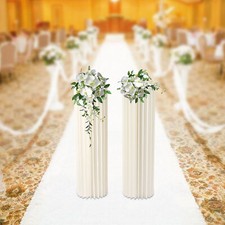 Weiße Vase für Hochzeit