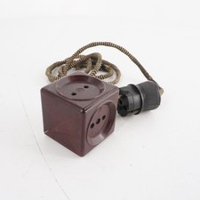 Bakelit Stromverteiler Würfel