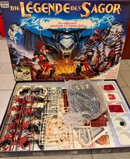 DIE LEGENDE DES SAGOR Parker Brettspiel NEUWERTIG Top Rarität