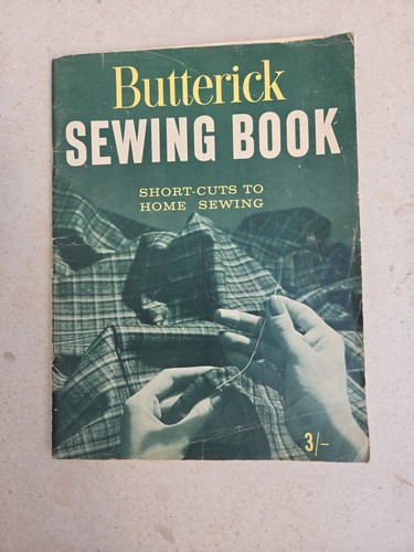 Vintage butterick sewing book - vintage,